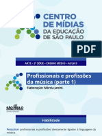 Profissões Musicais