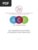 ACE Learning Ecosystem - Standards and Principles