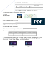 Trabalho Bimestral Matemática 2023