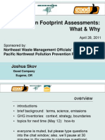 C B F I A Carbon Footprint Assessments: What & Why What & Why