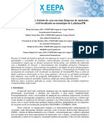 Estudo logística empresa construção