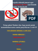 Tata Ibadah Minggu 5 Juni 2022