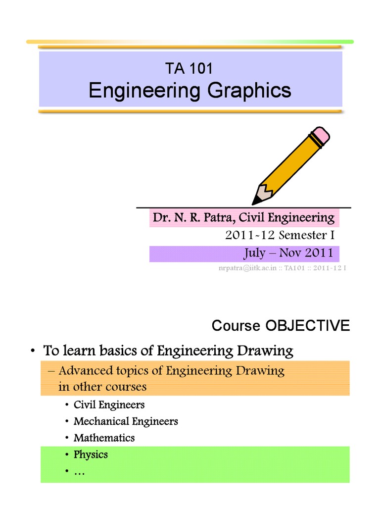 Ta101 01 Course Pdf Drawing Geometry