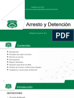 Arresto y Detencion