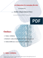 Hofstede's Dimension