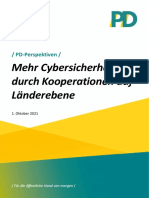 PD-Perspektiven Kooperationen Cybersicherheit PDF