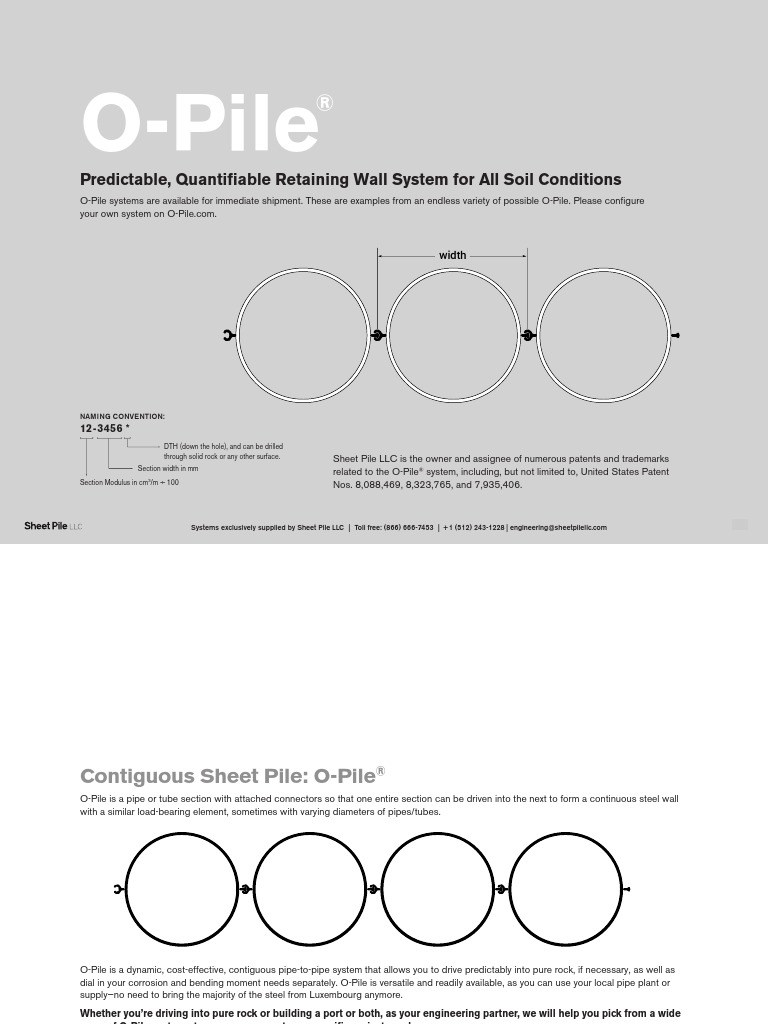 O-PIle 2022 | PDF | Deep Foundation | Sheet Metal
