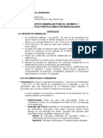 Requisitos Generales y Particulares Profesionales 2021 0