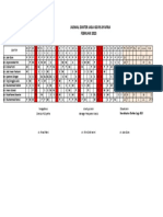 Jadwal Jaga Februari 2023 Final