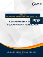 Modul Kepemimpinan Dalam Pelaksanaan Pekerjaan - Terbaru PDF