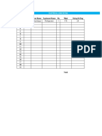 Electrical Load - FORM