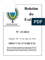 Boletim do Exército regulamenta movimentações de oficiais e praças