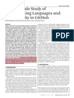 A large-scale study of programming languages and code quality in GitHub