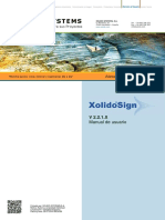 Manual XolidoSign V 2 2 1 Es Firmado Por XOLIDO SYSTEMS