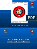 Notiuni de Cadastru