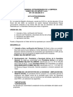 Acta Extraordinaria Gomez Gelves y The Hoffice Sas PDF
