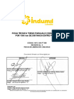 Ficha Técnica Torno Paralelo Convencional Por 1500 MM de Distancia Entre Puntos