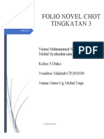 Folio Novel Chot (Muhammad Syahmi Hazim)