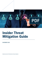 Insider Threat Mitigation Guide