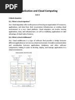 Virtualization and Cloud Computing