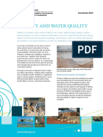 Salinity and Water Quality Fs
