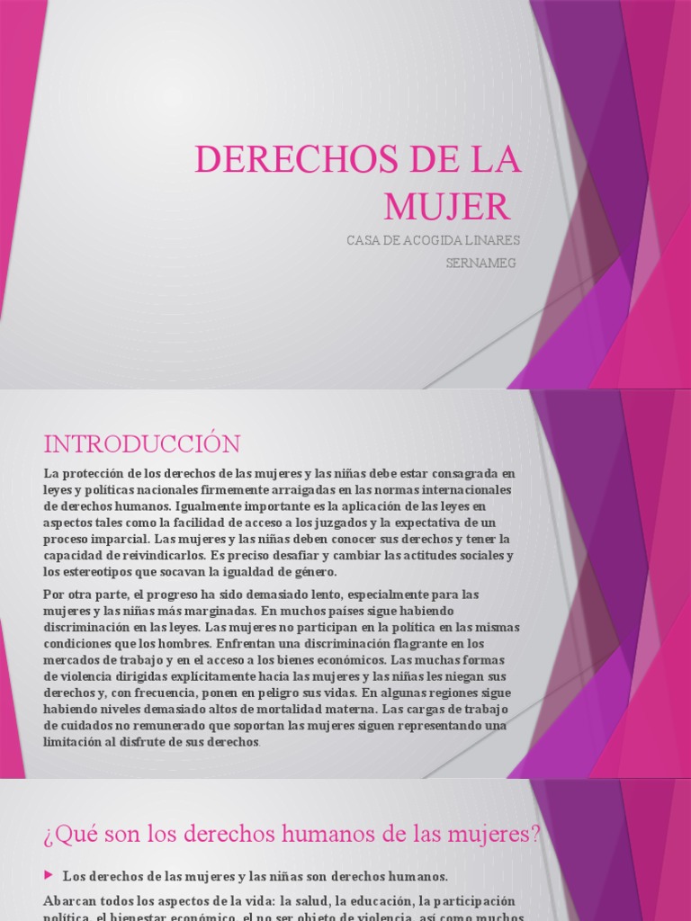 Derechos de la Mujer y su Protección | PDF | La violencia contra las ...