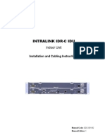 Intralink IDR-C IDU Installation and Wiring Instructions 01