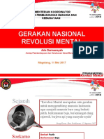 Gerakan Nasional Revolusi Mental: Kementerian Koordinator Bidang Pembangunan Manusia Dan Kebudayaan