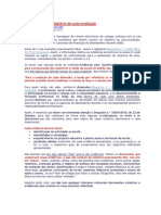 Relatório de Auto-Avaliação - Evidencias