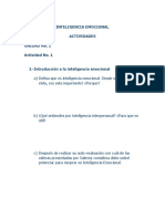 Actividad - Ud. - 1 Inteligencia - Emocional PDF