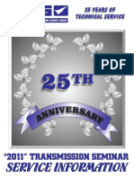"2011" Transmission Seminar: 25 Years of Technical Service