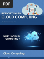 Cloud Computing Introduction 2023