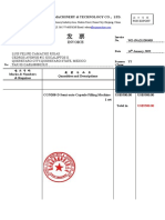 Invoice No WZ-JNA211201MR 清