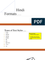 IGCSE Hindi Writing Formats