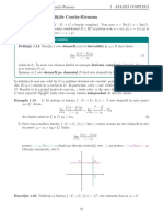 Curs 2 Olomorfie. Conditiile Cauchy-Riemann