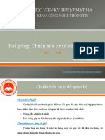 5 - 3 Chuẩn hóa cơ sở dữ liệu quan hệ