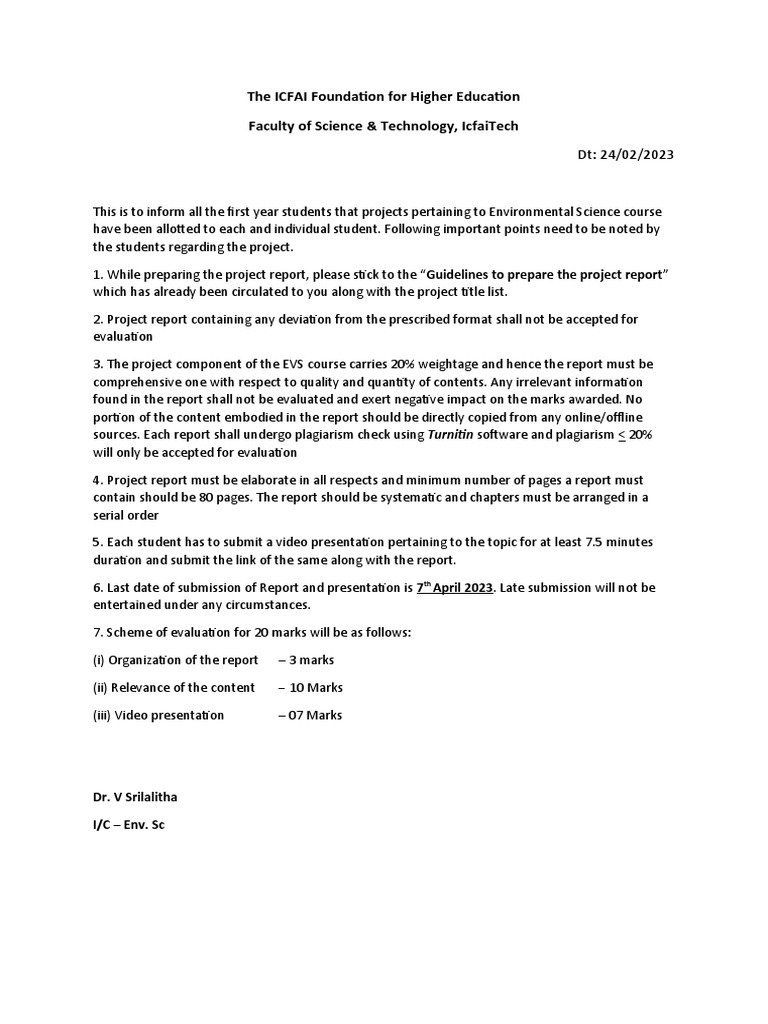 evs-project-important-points-pdf
