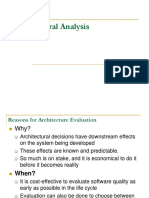 Architectural Analysis and ATAM Method