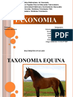 TAXONOMIA DE ESPECIES ZOOTECNICAS