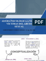 Ayuda Psicológica A Niños Víctimas Del Abuso Sexual: Jaime Humberto Moreno Méndez. Ps. Esp. Msc. PHD
