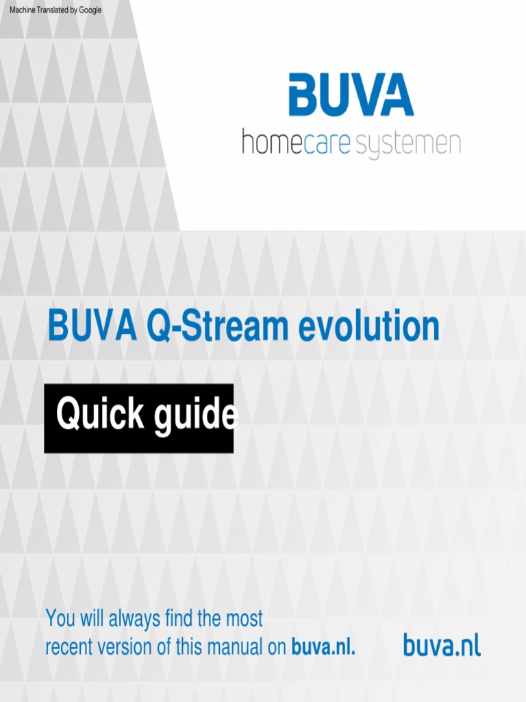 DemandDriven Ventilation System Quick Guide for the BUVA QStream