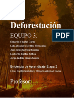 Deforestación en Linares Nuevo León