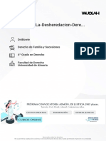 Wuolah Free LECCION 10 La Desheredacion Derecho de Familia y Sucesiones PDF