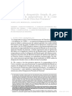 El Crimen de Desaparición Forzada de Personas Según La Jurisprudencia de La Corte Interamericana de Derechos Humanos - Juan Luis González