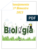 Planejamento 1º Bimestre - Bio