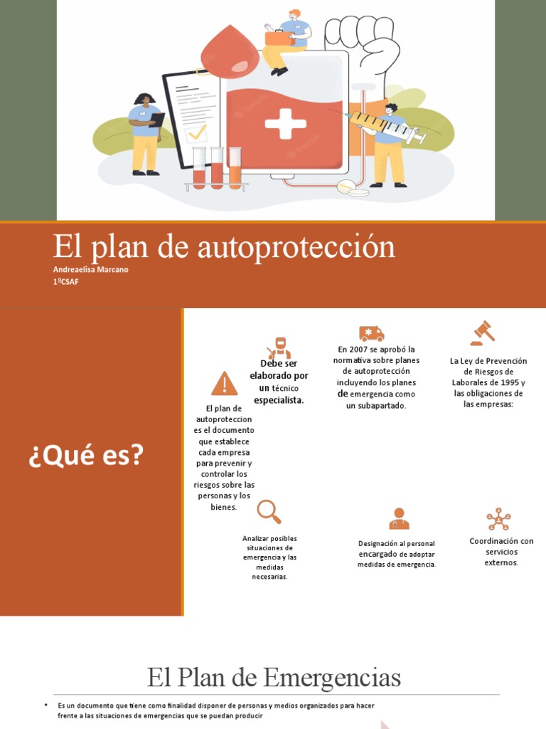 Plan de Autoprotección y Emergencias | PDF | Primeros auxilios | Emergencia