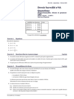 Ds6 4e 2018-2019 Equations Pourcentages Vitesse