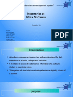 Mitra PPT ATTENDANCE MA