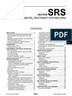 Supplemental Restraint System (SRS) : Section