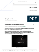 Classification of Pharmaceutical Syrup